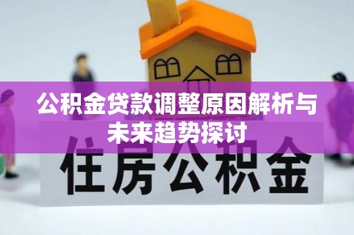 廉江公积金贷款调整原因解析与未来趋势探讨