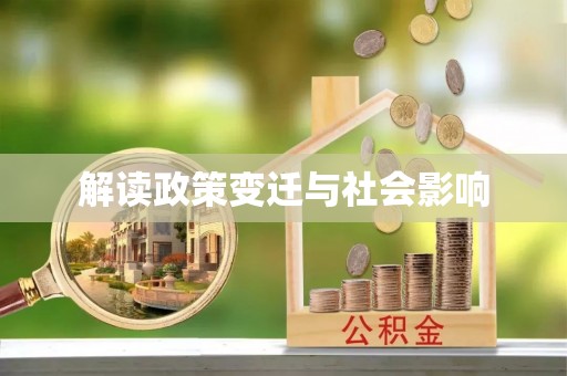 廉江解读政策变迁与社会影响