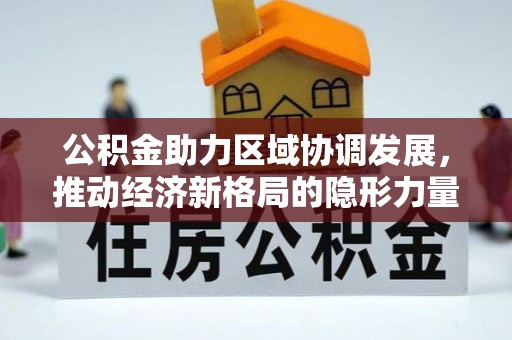 廉江公积金助力区域协调发展，推动经济新格局的隐形力量
