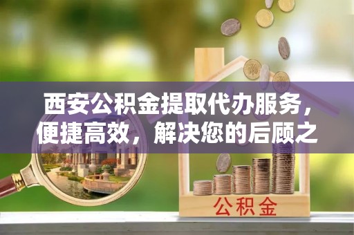 廉江西安公积金提取代办服务，便捷高效，解决您的后顾之忧