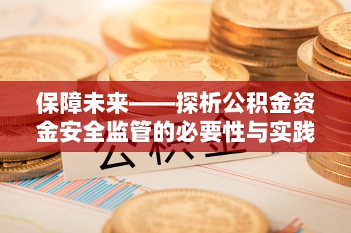 廉江保障未来——探析公积金资金安全监管的必要性与实践路径