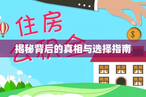 廉江揭秘背后的真相与选择指南