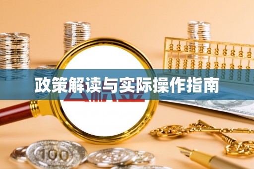 廉江政策解读与实际操作指南