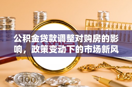 廉江公积金贷款调整对购房的影响，政策变动下的市场新风向