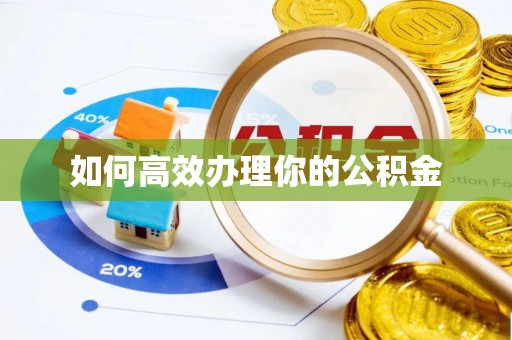 廉江如何高效办理你的公积金