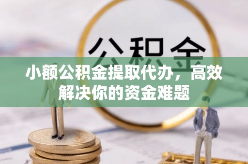 廉江小额公积金提取代办，高效解决你的资金难题