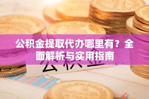 廉江公积金提取代办哪里有？全面解析与实用指南