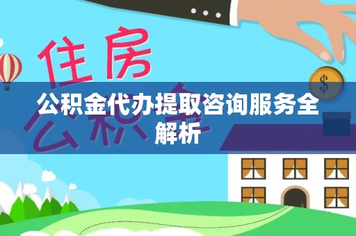 廉江公积金代办提取咨询服务全解析