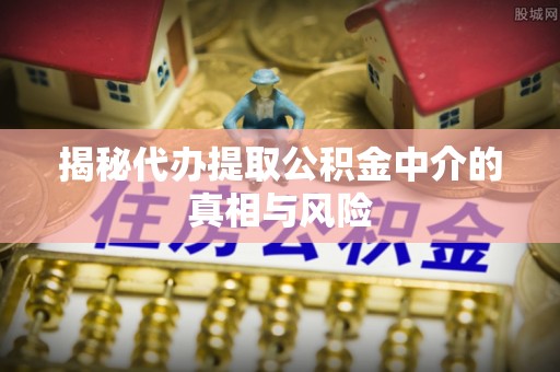 廉江揭秘代办提取公积金中介的真相与风险