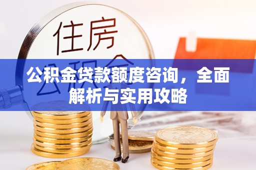 廉江公积金贷款额度咨询，全面解析与实用攻略