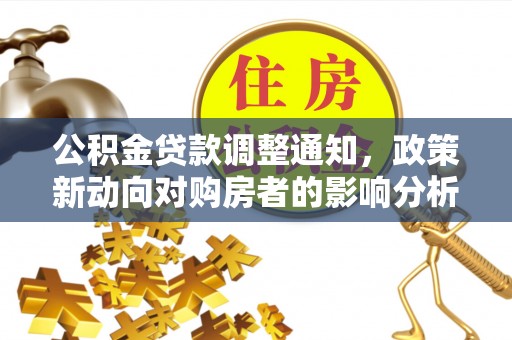 廉江公积金贷款调整通知，政策新动向对购房者的影响分析