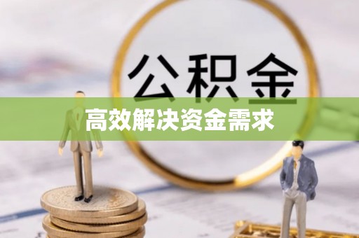 廉江高效解决资金需求