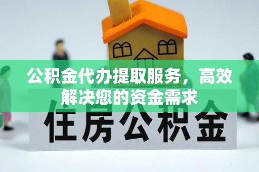 廉江公积金代办提取服务，高效解决您的资金需求