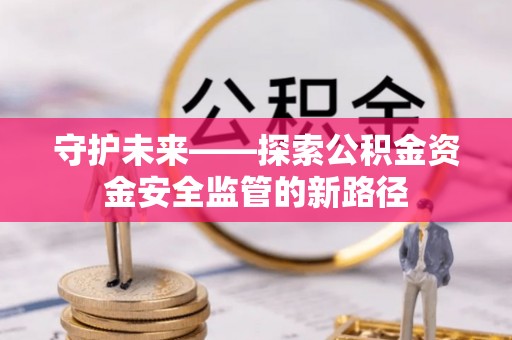 廉江守护未来——探索公积金资金安全监管的新路径