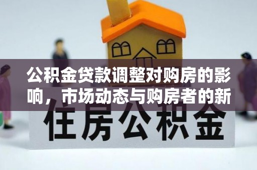 廉江公积金贷款调整对购房的影响，市场动态与购房者的新选择