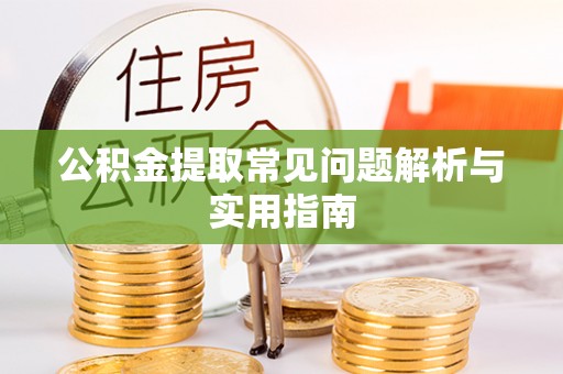 廉江公积金提取常见问题解析与实用指南