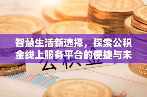 廉江智慧生活新选择，探索公积金线上服务平台的便捷与未来
