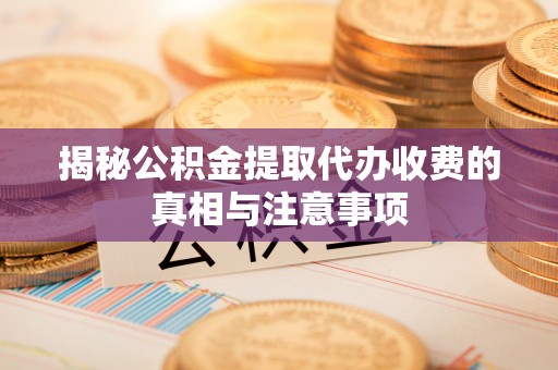廉江揭秘公积金提取代办收费的真相与注意事项