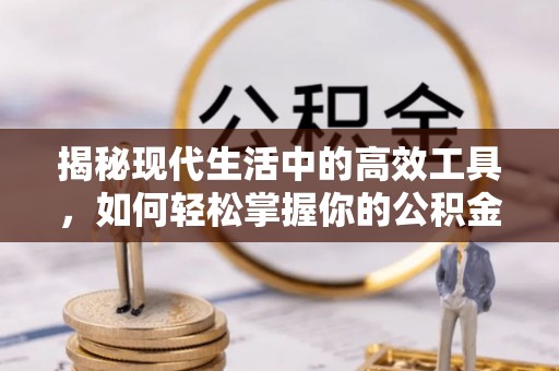 廉江揭秘现代生活中的高效工具，如何轻松掌握你的公积金查询方式