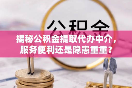 廉江揭秘公积金提取代办中介，服务便利还是隐患重重？