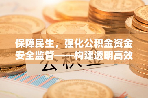 廉江保障民生，强化公积金资金安全监管——构建透明高效的管理体系