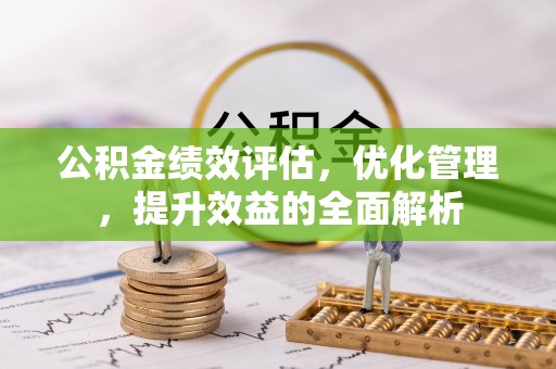 廉江公积金绩效评估，优化管理，提升效益的全面解析
