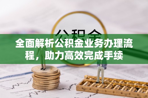 廉江全面解析公积金业务办理流程，助力高效完成手续