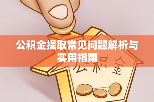 廉江公积金提取常见问题解析与实用指南