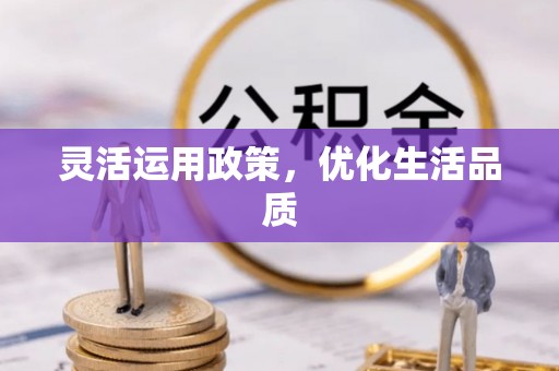 廉江灵活运用政策，优化生活品质