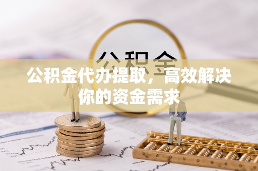 廉江公积金代办提取，高效解决你的资金需求