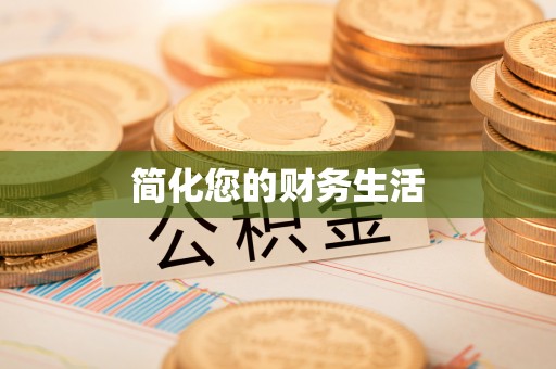 廉江简化您的财务生活