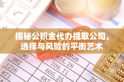 廉江揭秘公积金代办提取公司，选择与风险的平衡艺术