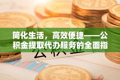 廉江简化生活，高效便捷——公积金提取代办服务的全面指南