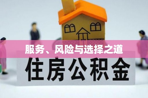 廉江服务、风险与选择之道