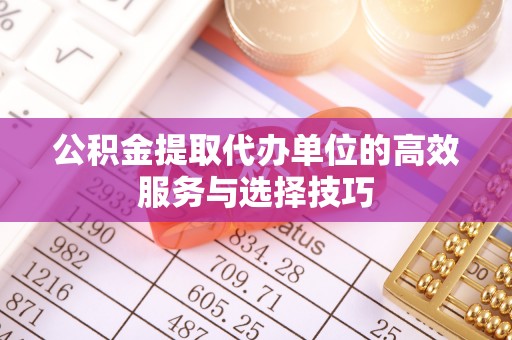 廉江公积金提取代办单位的高效服务与选择技巧