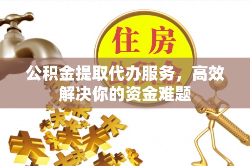廉江公积金提取代办服务，高效解决你的资金难题